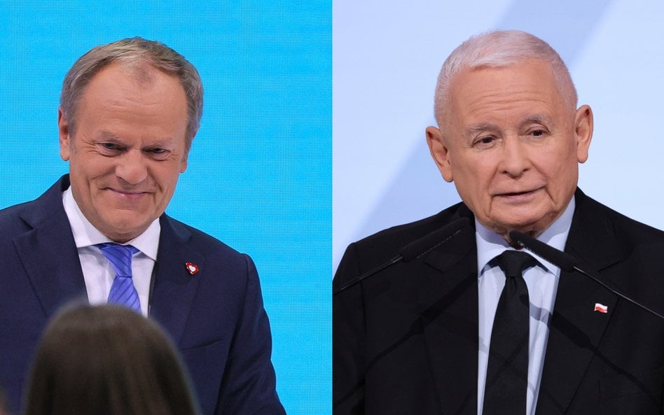 Donald Tusk, Jarosław Kaczyński