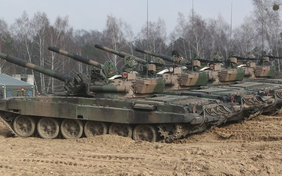 Polska dała Ukrainie kilkaset czołgów, w tym zmodernizowane maszyny PT-91 Twardy
