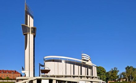 Sanktuarium Bożego Miłosierdzia w Krakowie-Łagiewnikach.Tu odbędą się główne uroczystości Święta Mił