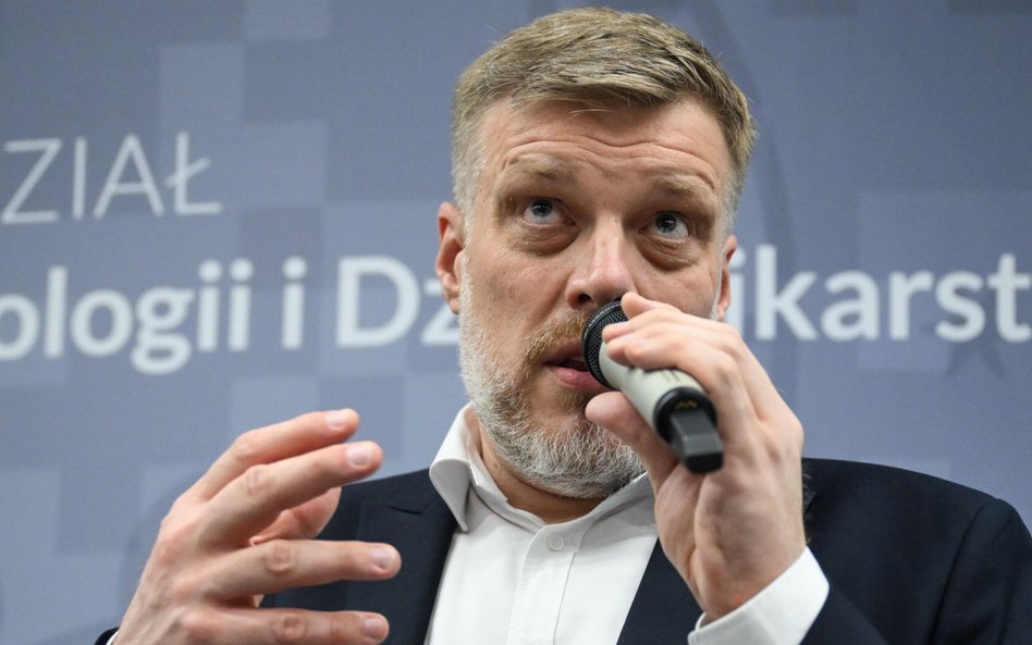 Współprzewodniczący partii Razem Adrian Zandberg
