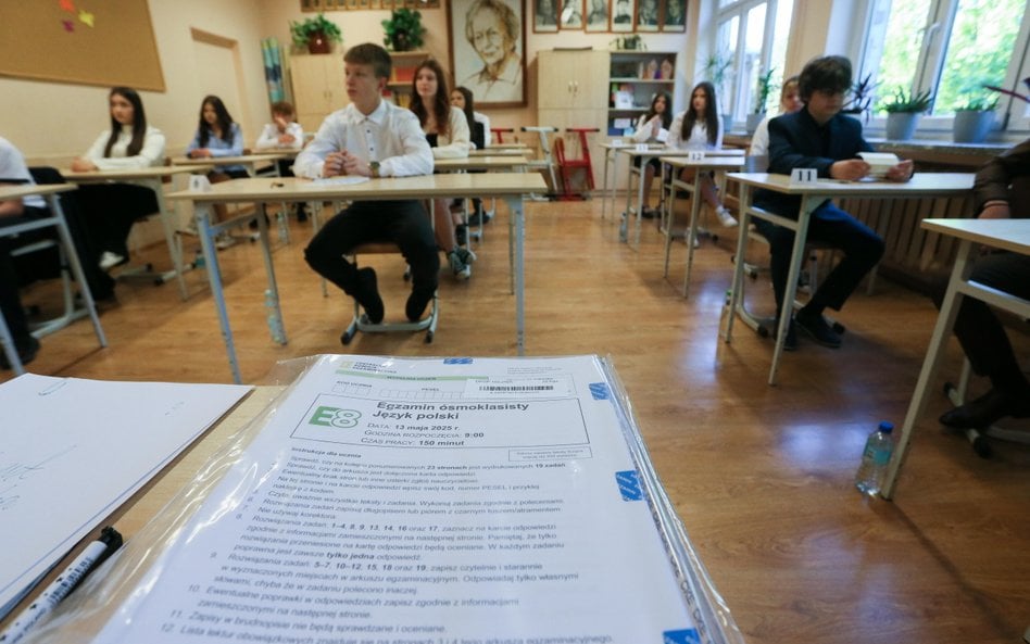Egzamin ósmoklasisty w Szkole Podstawowej nr 21 im. Orląt Lwowskich w Gorzowie Wielkopolskim
