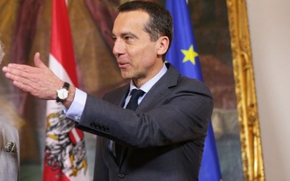 Kanclerz Austrii Christian Kern