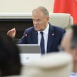 Premier Donald Tusk na posiedzeniu rządu