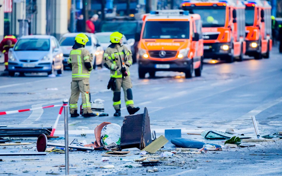 W Berlinie eksplodowało 16-metrowe akwarium. Są ranni