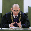 Sędzia Jacek Sadomski na sali rozpraw