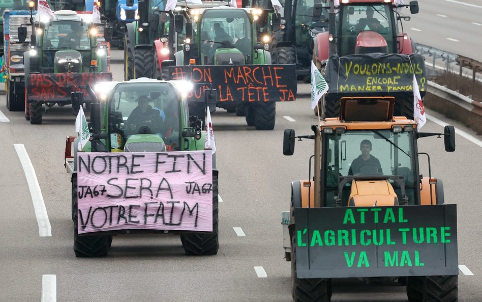 Polityka rolna UE, w tym m.in. dostęp do rynku dla produktów z Ukrainy jest przyczyną narastających 