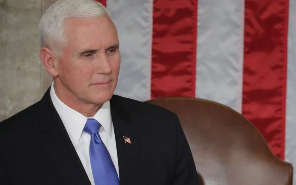 Wiceprezydent USA i premier Izraela pod Pomnikiem Bohaterów Getta Warszawskiego