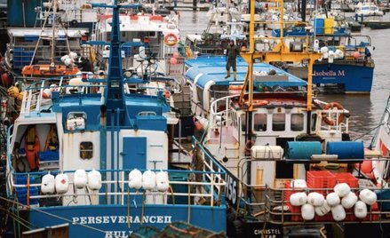 W brytyjskim sektorze połowowym pracuje 12 tys. osób. Na zdjęciu: kutry w Bridlington, porcie leżący