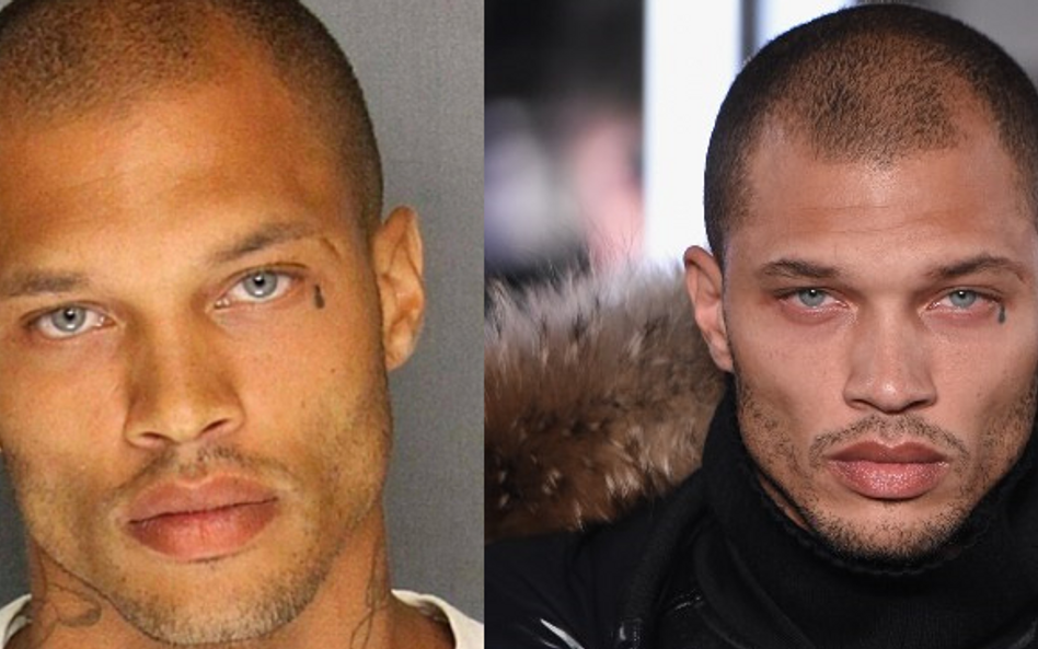 Jeremy Meeks - Były więzień zadebiutował na wybiegu na New York Fasion Week