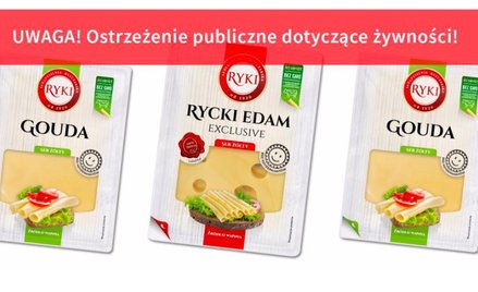 Groźne bakterie w serze Gouda i Rycki Edam - Inspekcja Sanitarna ostrzega