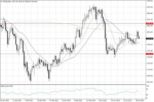 Notowania złota – dane dzienne