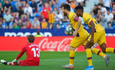 La Liga: Levante ogrywa Barcelonę