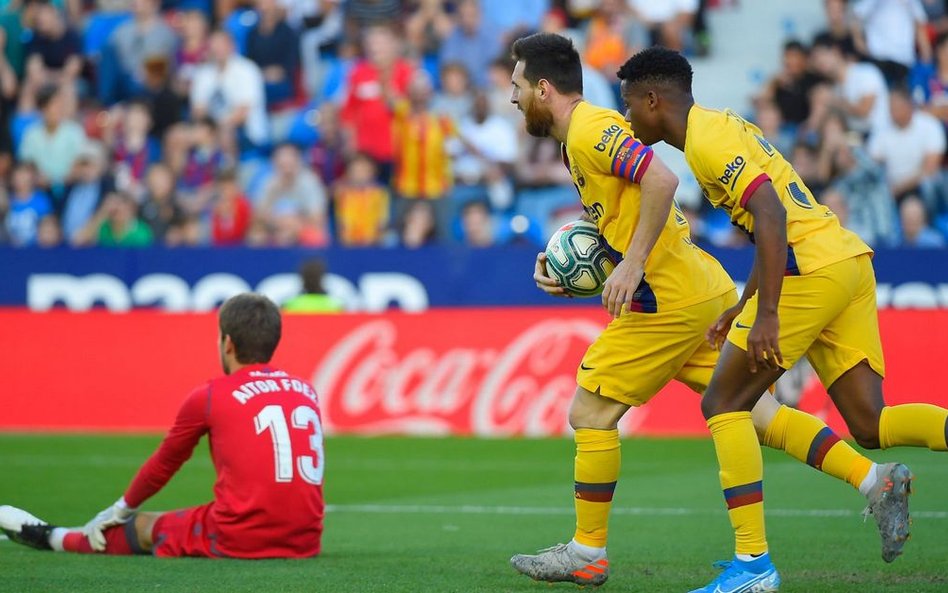 La Liga: Levante ogrywa Barcelonę
