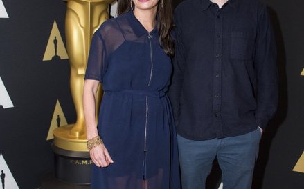 Oscar za najlepszy krótkometrażowy film aktorski - Stutterer. Na zdjęciu nominowani Serena Armitage 