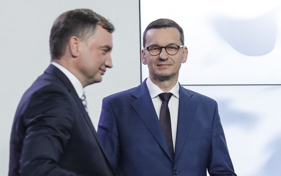 „Żałuję, że do tej pory tak niewiele udało się ministrowi sprawiedliwości wykonać” – mówił premier M