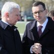 Odwołany minister Piotr Naimski i premier Mateusz Morawiecki