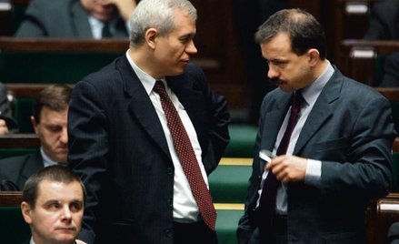 Dzięki wstawiennictwu Marka Jurka (z lewej) zostałem posłem w 2001 roku, więc uznałem za słuszne ode