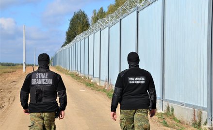 Mur na granicy polsko-białoruskiej