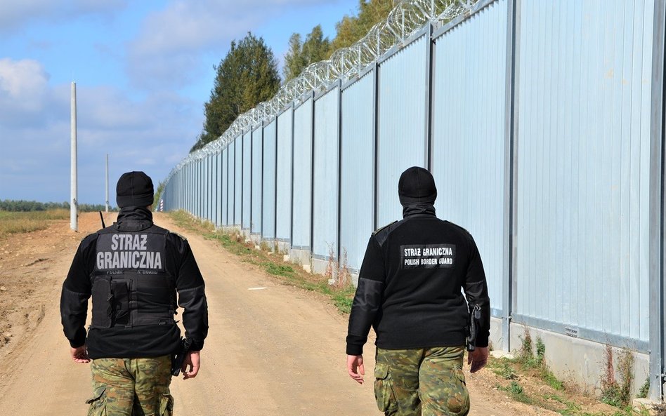 Mur na granicy polsko-białoruskiej