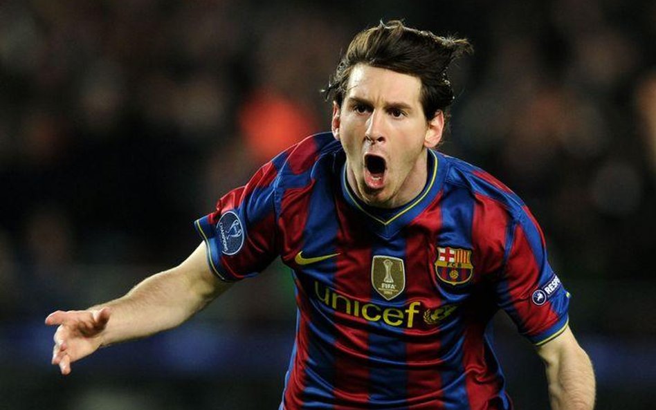 Liga Mistrzów: Messi do potęgi czwartej