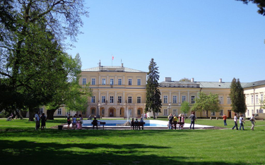 Muzeum Czartoryskich w Puławach w dzisiejszej neoklasycystycznej formie.