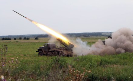 Samobieżna wieloprowadnicowa wyrzutnia rakietowa BM-21 Sił Zbrojnych Ukrainy