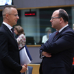 Peter Szijjarto, szef MSZ Węgier (po lewej)