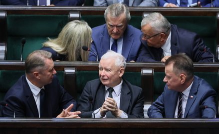 Przemysław Czarnek, Jarosław Kaczyński i Mariusz Błaszczak