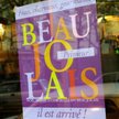 Beaujolais Nouveau est arrive!