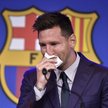 Łzy Messiego na pożegnalnej konferencji