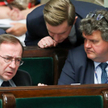 Mariusz Kamiński (z lewej) i Maciej Wąsik (z prawej) chcą obalić twierdzenia „agenta Tomka”. Ich zda