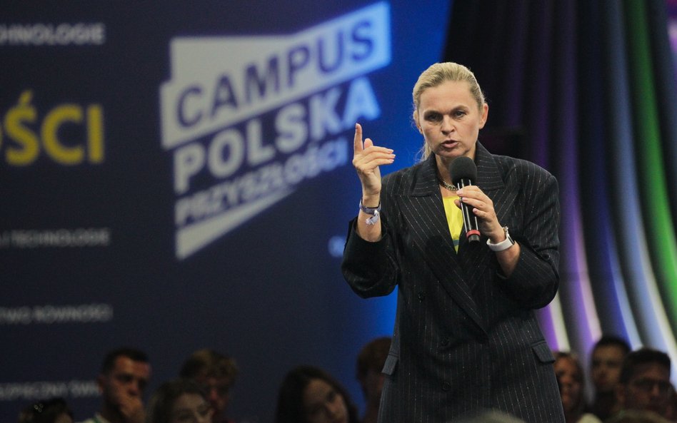 Minister edukacji Barbara Nowacka