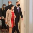 Prezydenci Gruzji i Polski - Salome Zurabiszwili i Andrzej Duda