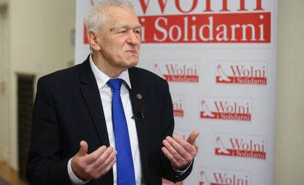 Założyciel koła poselskiego "Wolni i Solidarni" Kornel Morawiecki