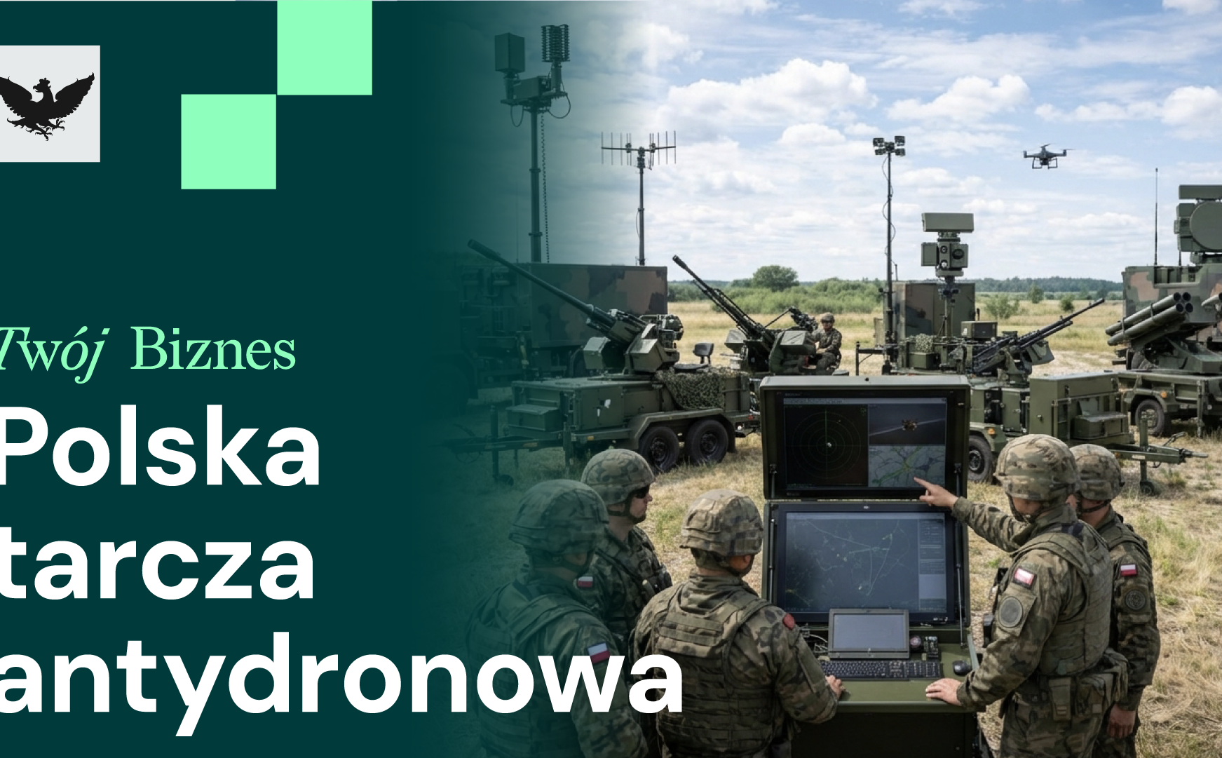 Tarcza antydronowa, UE i Wietnam, słaby dolar napędza polską giełdę