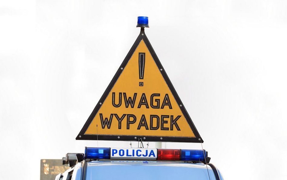 Zderzenie autokaru i busa z dziećmi na drodze krajowej nr 10