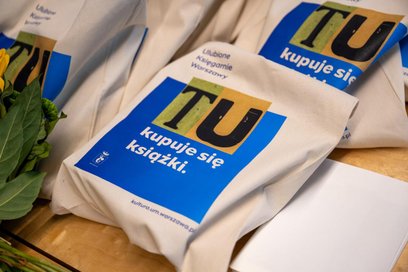 Okolicznościowy upominek w konkursie Ulubiona Księgarnia Warszawy