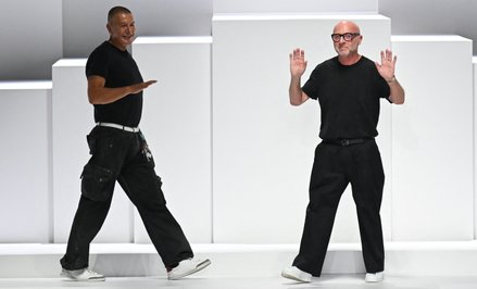 Stefano Gabbana (z lewej) i Domenico Dolce