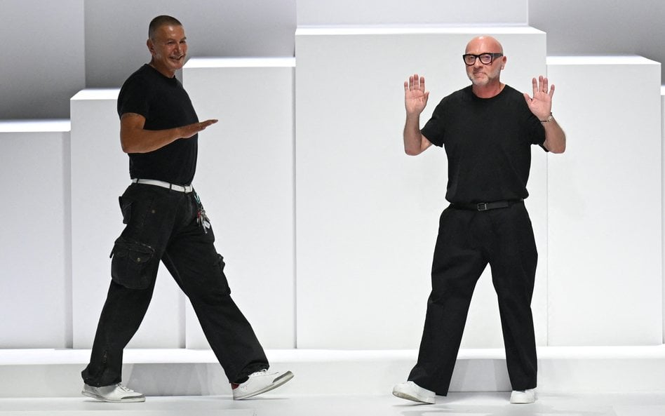 Stefano Gabbana (z lewej) i Domenico Dolce