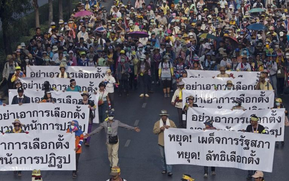 Protesty w Bangkoku
