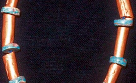 Peruwiański złoty naszyjnik sprzed czterech tysięcy lat