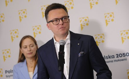 Szymon Hołownia i Katarzyna Pełczyńska-Nałęcz