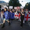 Protest przeciwko ustawie o "zagranicznych agentach" w Gruzji