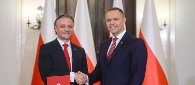 Bartosz Grodecki i Karol Nawrocki