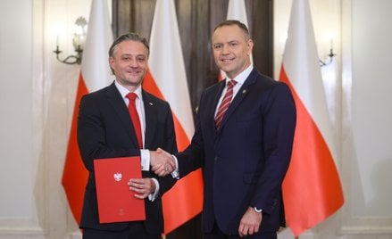 Bartosz Grodecki i Karol Nawrocki
