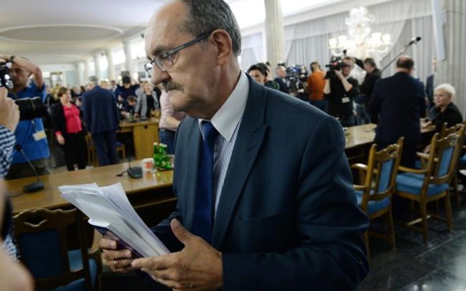 Wiceprzewodniczący sejmowej komisji sprawiedliwości i praw człowieka Andrzej Matusiewicz