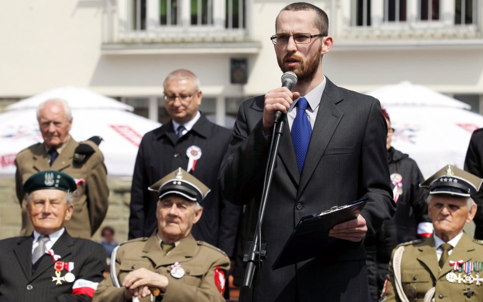 Uroczystości związane z 70. rocznica defilady zgrupowania NSZ kpt. Henryka Flamego "Bartka".