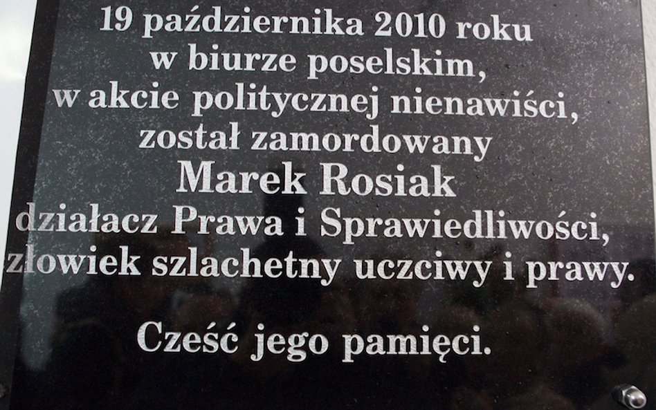 Rozpoczął się proces Ryszarda Cyby, zabójcy Marka Rosiaka