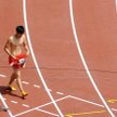 Liu Xiang opuszcza olimpijską bieżnię