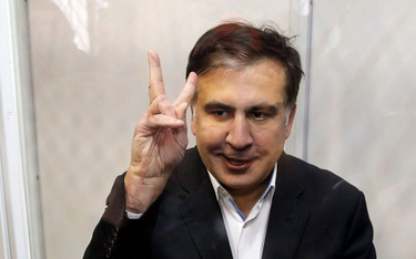 Micheil Saakaszwili wczoraj w kijowskim sądzie